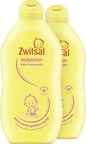 Zwitsal Baby Bodylotion - 2 x 400 ml - Voordeelverpakking