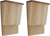 Vleermuiskast 22 x 12 x 34 cm (set van 2)