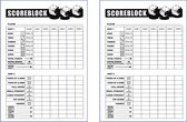 Yahtzee Scoreblok - 200 vellen | Spel voor op Reis | Scoreblock | Spelletjes | Dobbelspellen | Spelaccessoires