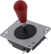 ArcadeWinkel Batttop Arcadefighter arcade joystick met rode druppelbal (4-8 richtingen instelbaar), rood