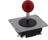 ArcadeWinkel Balltop Arcadefighter arcade joystick met rode bal (4-8 richtingen instelbaar), rood