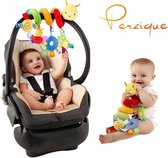 Baby spiraal rups– Baby Knuffels - Baby speelgoed - Baby rammelaar - boxspiraal - maxi cosi spiraal - kinderwagen speelgoed spiraal - buggy speelgoed - auto knuffel - baby spiraal speeltje – Autostoel ketting - kinder wagen knuffels