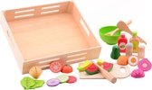 Joueco - Salade set in houten tray