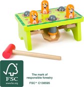 small foot - Pop goes the mole Hammering Game