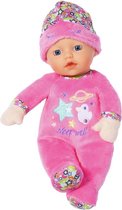 BABY born Sleepy for Babies Roze met Ruimte-opdruk - Babypop 30cm