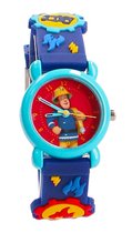 Brandweerman Sam Horloge Junior 21 X 3 Cm Analoog Blauw/rood