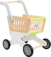 Houten winkelwagen Trend - Houten speelgoed vanaf 3 jaar