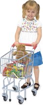 Melissa & Doug Toy Shopping Metal Cart - Rollenspel voor kinderen - Cadeau voor meisjes en jongens - 3 en hoger