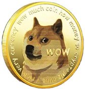 Dogecoin - Dogecoin munt - Crypto munt - Bitcoin munt