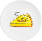 Blond Amsterdam, Even Bijkletsen: Bord Lemon Pie, 18cm