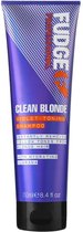 Fudge Clean Blonde Violet Toning Shampoo - 250 ml