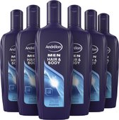 Andrélon Classic Shampoo Hair & Body - 6 x 300 ml - Voordeelverpakking