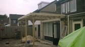 carport  muuraanbouw  veranda 6 x 3 meter