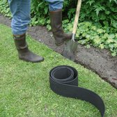 Ecorub 15 m x 15 cm tuin afboording