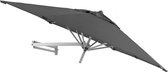 Easysol Muurparasol - Ø 250 cm - Grijs