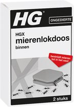 HG Mierenlokdoos voor binnen 2 x 2 = 4 Mierenlokdozen !! + 2 Microvezeldoek