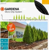 GARDENA Micro Drip System - Startset Voor Rijplanten Druppelsysteem - 25 M²