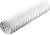 Slang flexibel pvc/wit Ø 150 mm 2,5 meter