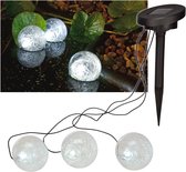 Haushalt  LED/Solar Vijverlamp - set van 3