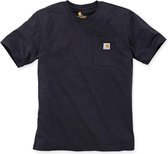 Carhartt 103296 Workwear Pocket T-Shirt - Relaxed Fit - Black - L