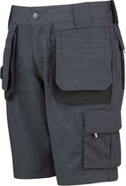 STØRVIK JOB Korte Werkbroek Heren - Werkshort - Werkbermuda - Werk Short - Maat M - Antraciet Grijs