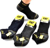 CAT Sneaker werksokken maat 43-46 - 3PACK - ZWART