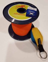 Tendon Timber Werplijn per rol 100meter + Tendon Werpzakje 350 gram - Combi Deal