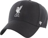 47 Brand EPL Liverpool FC Aerial Cap EPL-AERIL04GWS-BK, Mannen, Zwart, Pet, maat: One size