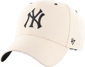 47 Brand New York Yankees MVP Cap B-AERIL17GWS-NT, Mannen, Beige, Pet, maat: One size