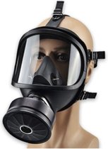Gasmasker met filter | Gasmasker Nuclear | Gasmasker Kernwapens | Volgelaatsmasker tegen gas en stof
