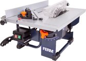 FERM Zaagtafel 800W – Incl. Ø200mm 24T zaagblad, verstekgeleider, parallelgeleider, duwstok en stofzuigaansluiting