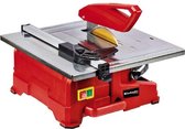 Einhell Tegelsnijmachine TC-TC 800 (800 W - 2.950 min-1 - schuine roestvrij stalen tafel met hoekschaal - verstelbare hoekaanslag - scheurhek met schaalverdeling - incl. diamantzaagschijf Ã˜ 180)