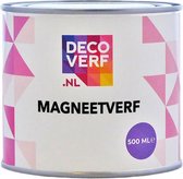 Decoverf magneetverf zwart, 500 ml