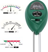 Vochtigheidsmeter - pH meter grond - Lichtmeter - Able & Borret