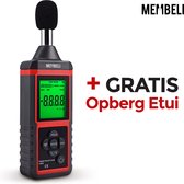 Membeli Mini Digitale Decibelmeter 30 dB tot 130 dB - Kleine Db Meter - Geluidsmeter - 31.5 Hz tot 8 KHz - LCD Scherm - 3x AAA Batterij