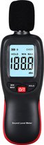 PuroTech Geluidsmeter - Digitale Decibelmeter - LCD Scherm - Geluidsoverlast - 30 dB tot 130 dB - Professionele Geluidsmeting - Geluidsisolatie - Inclusief Batterijen