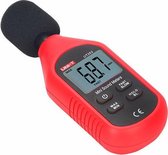 Ortho® UNI-T Geluidsmeter, dB meter, Decibelmeter, Geluidssterktemeter, Geluidsniveaumeter, Digitaal.