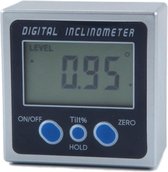 DW4Trading® Digitale hoekmeter inclinometer meetbereik 0-360° Zaagmachine
