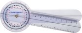 Goniometer-15 cm - gradenboog - fysiotherapie - fysiometer - inclinometer - uitslagmeter