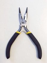 12326-3002 Hobby pliers: round nose combo w cutter, 13 cm | Rondbek tang met knipdeel