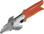 Plinten knipschaar 2.0 knipt hoeken van 45°t/m 135° - Plintenknipper - Verstekschaar - Plinten kniptang - handgereedschap - laminaatgereedschap - oranje