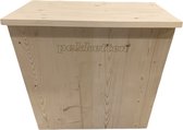 steigerhouten pakketbrievenbus / pakketbox - brievenbus pakkettenbak pakketbak pakketdoos parcelbox steigerhout hout houten Woonaccessoire woonaccessoires decoratie woondecoratie landelijk