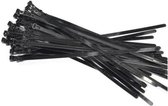 Hofftech. Tie Ribs Hersluitbaar 7.6 X 300 mm Zwart 50 Delig kabel binders