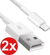 2 stuks USB oplaadkabels geschikt voor Apple iPhone iPad oplader - Gratis verzending
