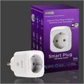 Docci Slimme Stekker - Smart Plug - Incl. Tijdschakelaar & Energiemeter – 30 dagen Geld terug garantie!