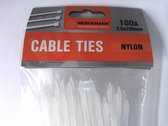 Werckmann Kabelbinders 100 stuks | Cable Ties Nylon