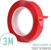 SOLITY® Dubbelzijdig Tape - Montagetape - Extra Sterk - Inclusief Extra’s - Transparant - 3m x 10mm