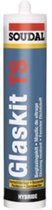 Soudal glaskit ts 290 ml antraciet ral7016 Beglazingskit