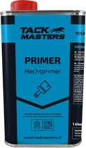 Tackmasters - Primer TRANSPARANT - 1L Blik - Hechtprimer - Universele Primer - Voorstrijkmiddel - Verbeterde hechting lijm en kit - Plaatverlijming - Paneelverlijming