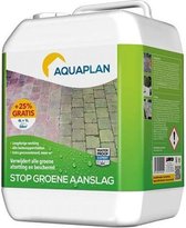 Aquaplan stop groene aanslag 4L en 25 p/c gratis